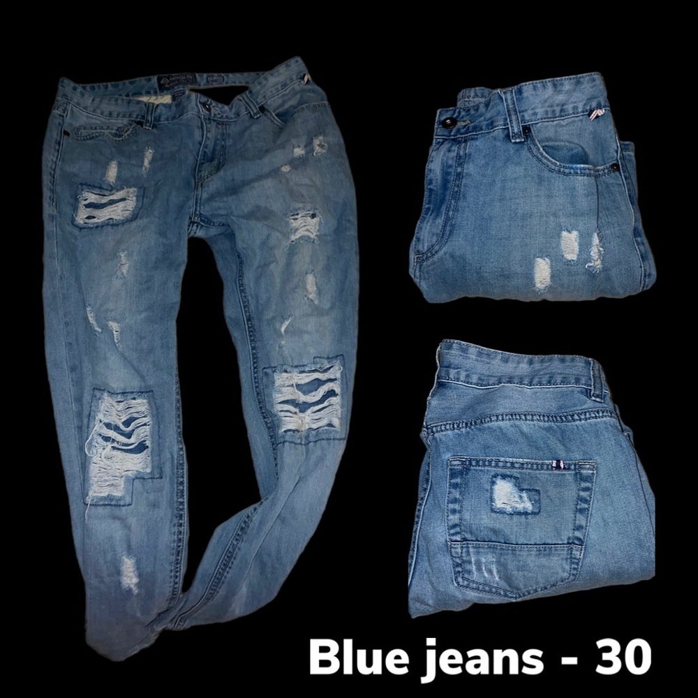 Men Blue Jeans